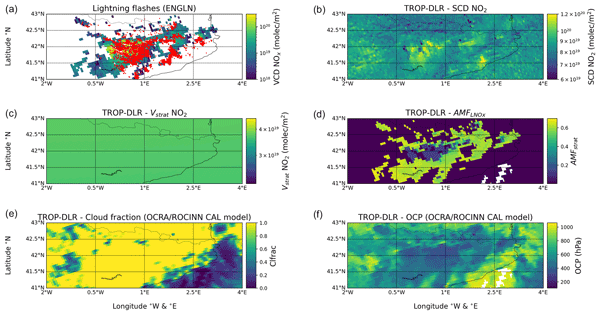AMT - Relations - In situ ground-based mobile measurement of lightning  events above central Europe